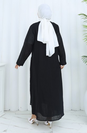 Black Hijab Dress 2048-01