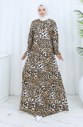 Black İslamitische Jurk 2136B-01