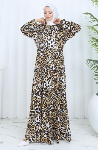 Black İslamitische Jurk 2136B-01