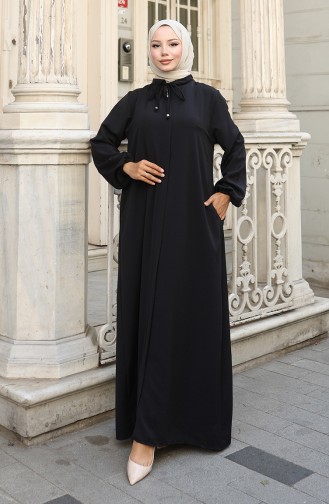 Black Abaya 0140-06
