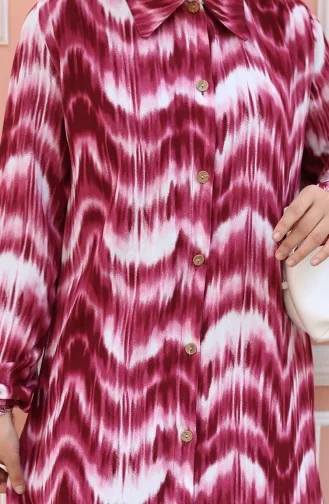 Viscose Stof Tuniek Broek Dubbel Pak 0142-05 Bordeauxrood 0142-05