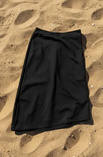 Black Modest Swimwear 2225A-02