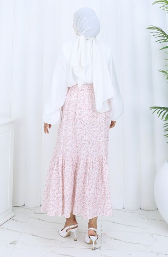 Jupe Rose Pâle 0144-01