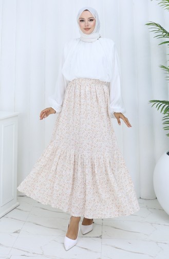 Jupe Beige 0144-03