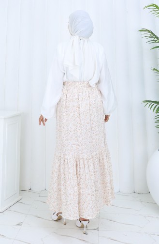 Jupe Beige 0144-03