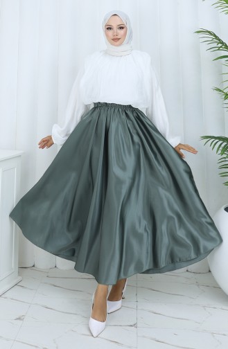 Jupe Vert Moisi 0148-01