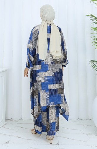 طقم نيلي 2139-04