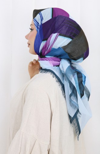 وشاح أزرق فاتح 70320-02