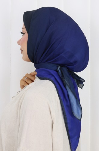 Saxon blue Hoofddoek 202504-01
