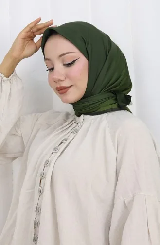 Düz Soft Eşarp 202504-05 Haki