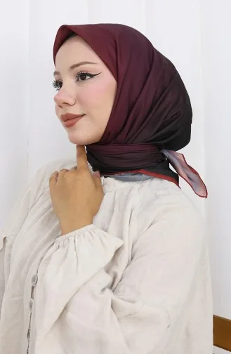 Plain Soft Scarf 202504-07 Brown 202504-07