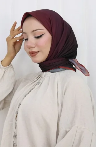 Plain Soft Scarf 202504-07 Brown 202504-07