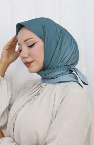Düz Soft Eşarp 202504-08 Mint Mavi