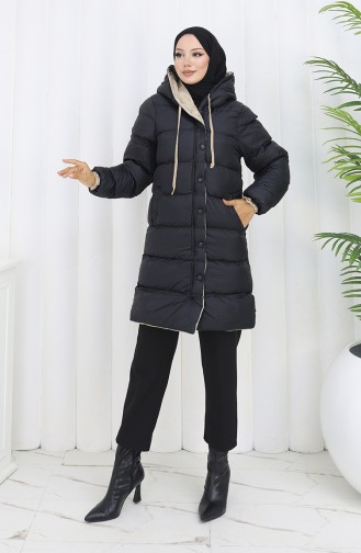 Black Winter Coat 0167-01