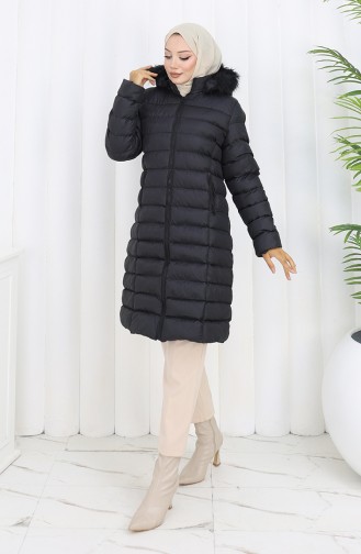 Black Winter Coat 0168-02