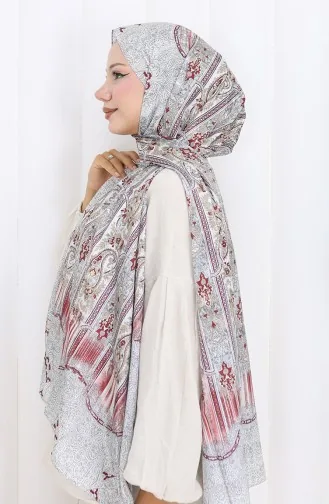 Hint Vual Şal 70321-04 Bordo