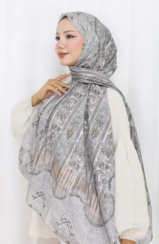 Indian Voile Shawl 70321-06 Beige 70321-06