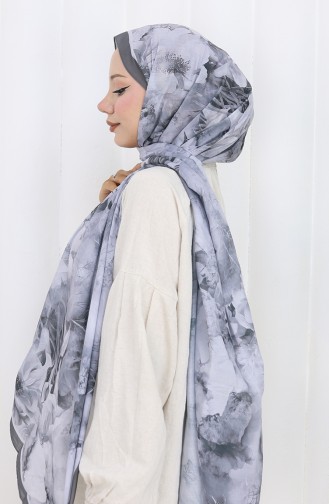 Anthracite Sjaal 70324-07