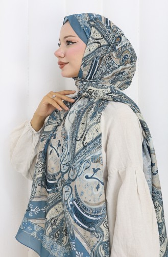 Mint Blue Sjaal 202501-02