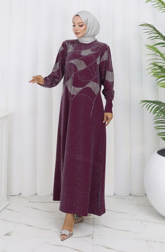 Habillé Hijab Plum 0149-01