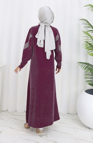Habillé Hijab Plum 0149-01
