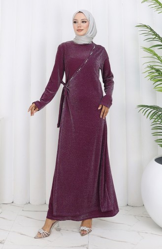 Habillé Hijab Beige 0152-01