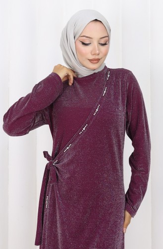 Habillé Hijab Beige 0152-01
