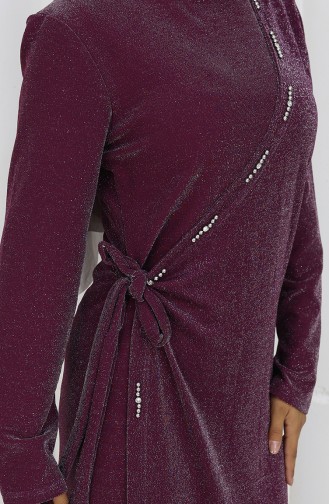 Habillé Hijab Beige 0152-01