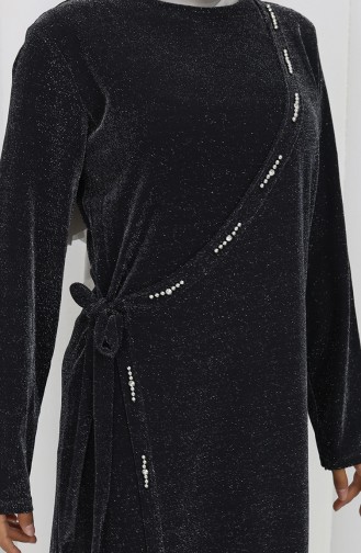 Habillé Hijab Gris 0152-02
