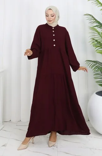 Viskose Kleid 4068-07 Pflaume 4068-07