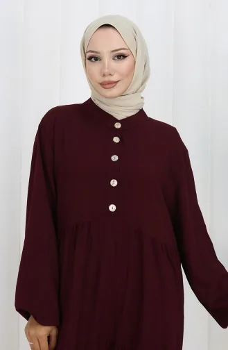 Viskose Kleid 4068-07 Pflaume 4068-07
