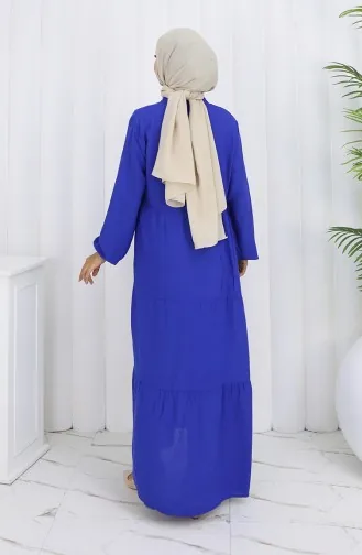 Robe Demi-boutonnée En Tissu Viscose 4125-06 Saks 4125-06