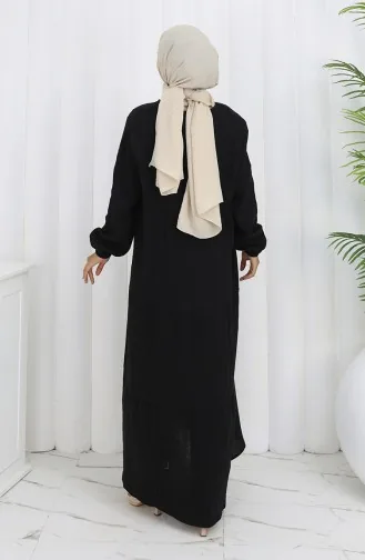 Muslin Dress 6050-01 Black 6050-01