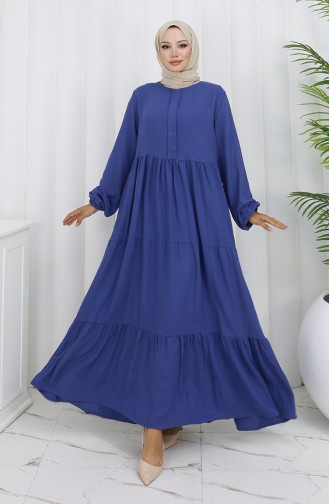 Indigo İslamitische Jurk 2149-10