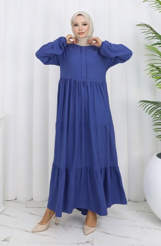 Indigo İslamitische Jurk 2149-10