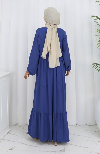 Indigo İslamitische Jurk 2149-10