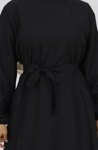 Black İslamitische Jurk 2152-01