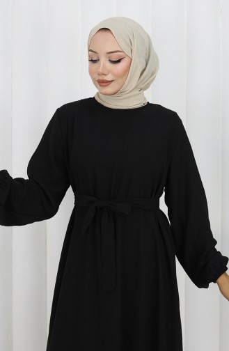 Black İslamitische Jurk 2153-01