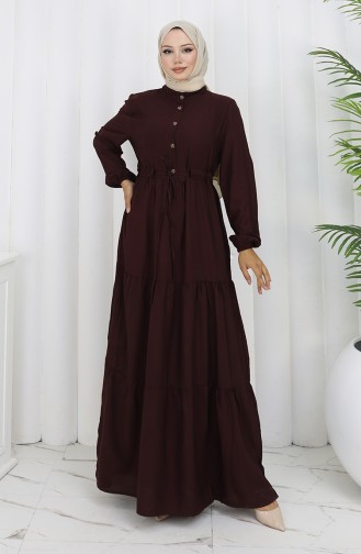 Brown İslamitische Jurk 2154-03