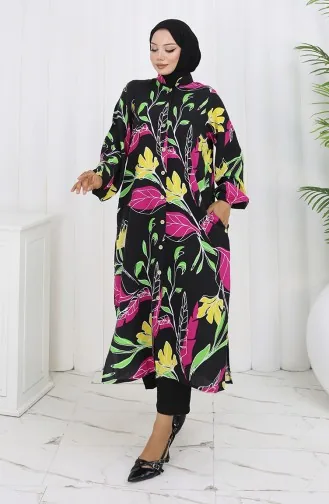 Viskon Tunik 2218-01 Siyah