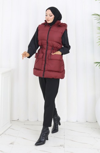 Claret Red Waistcoats 0170-01