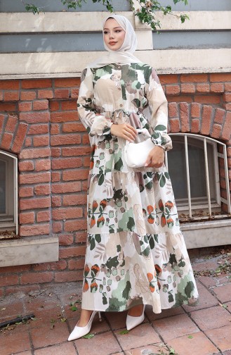Robe Hijab Beige 0161-03