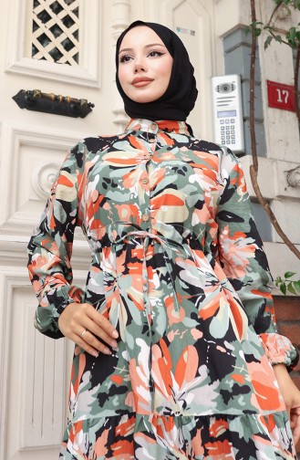 Robe Hijab Khaki 0164-04