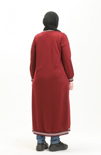 عباءه أحمر كلاريت 6083-02