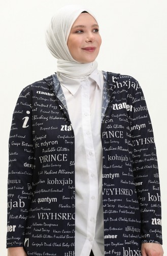 Navy Blue Cape 4707-02