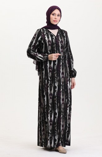 Damson Praying Dress 4483AB-02