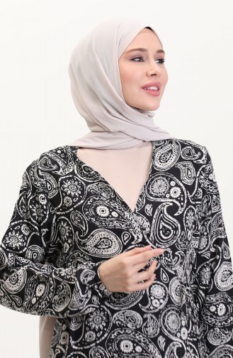 Black Prayer Dress 4483AD-02