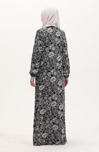 Black Prayer Dress 4483AD-02