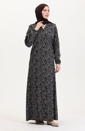 ثوب صلاة برباط جانبي 4483Y-01 بني 4483Y-01