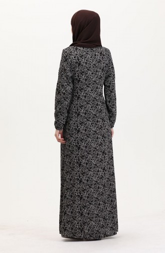 ثوب صلاة برباط جانبي 4483Y-01 بني 4483Y-01